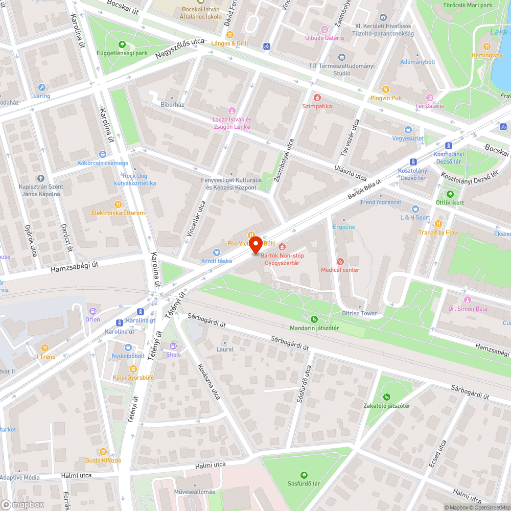 Szemetelés a buszmegálló környezetében bejelentés helye