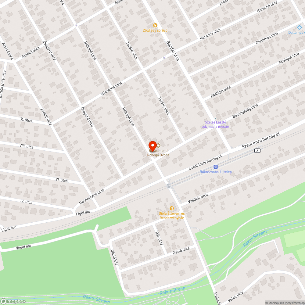 Brutálisan kimosott oldalszegélyű vízelvezető árok S.O.S. bejelentés helye