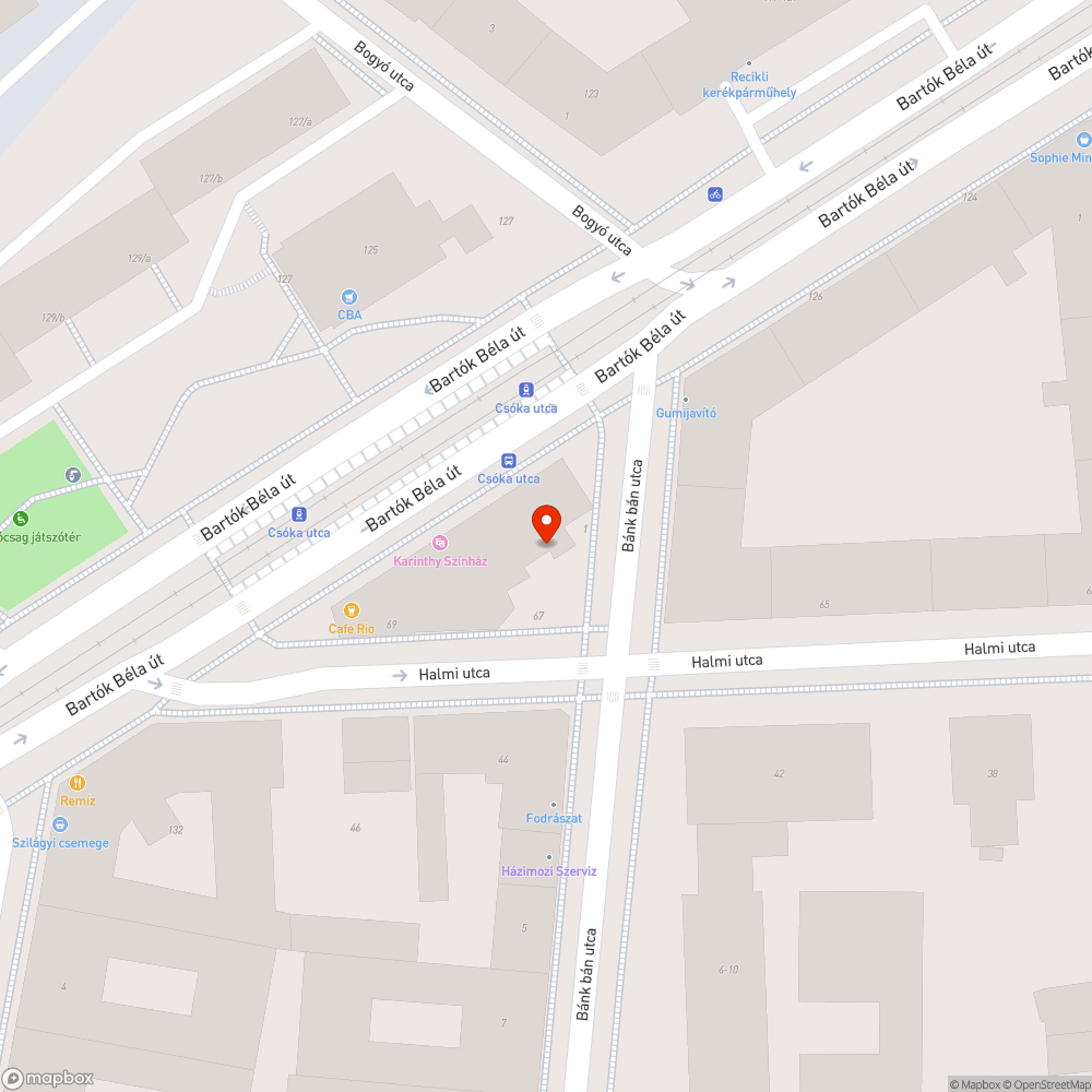 Törött és nem kellően gyakran ürített kuka bejelentés helye