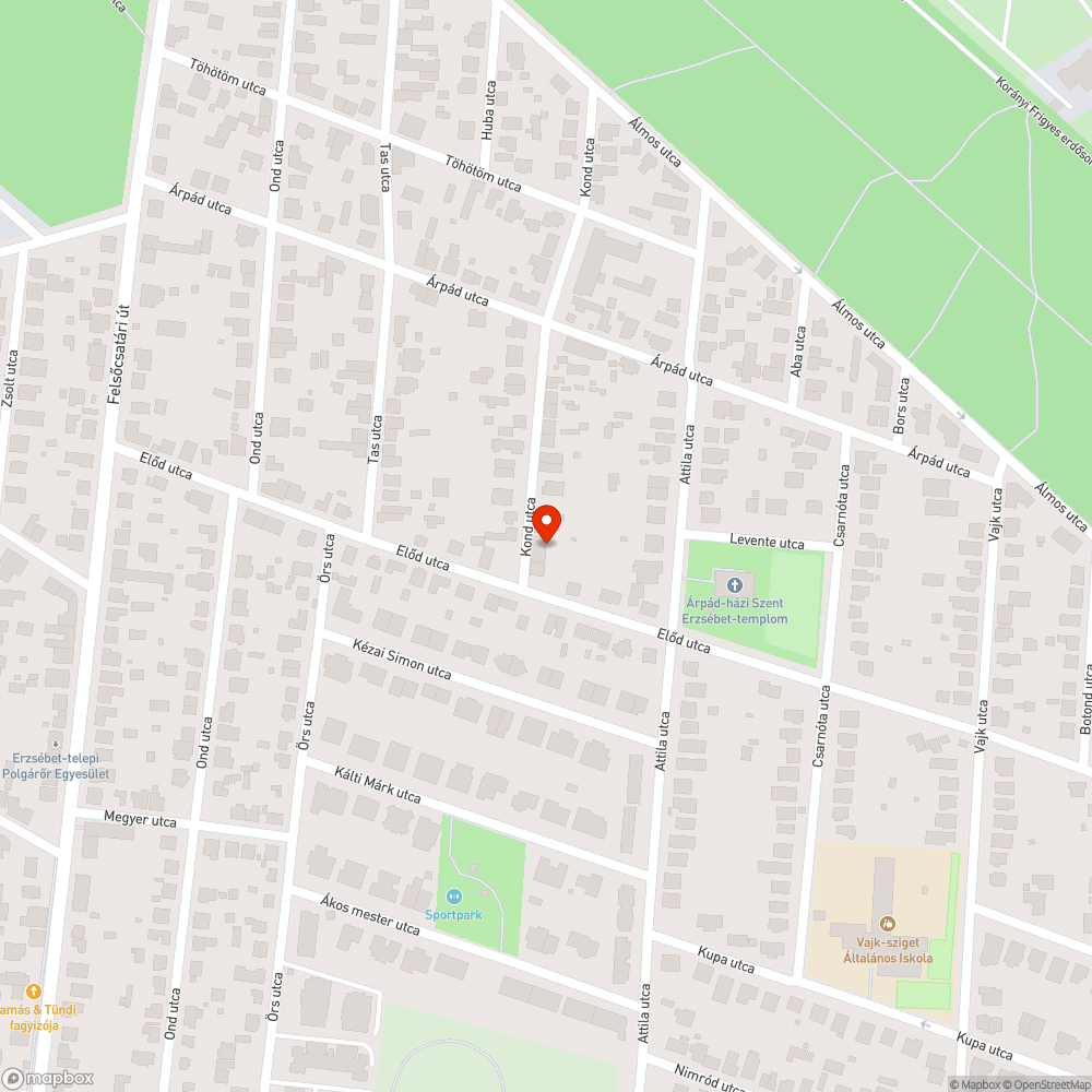 Töredezett, szétfagyott, balesetveszélyes bejelentés helye