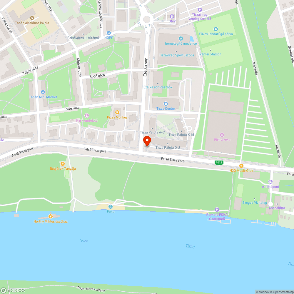 Igénytelenül lerakott térkő bejelentés helye