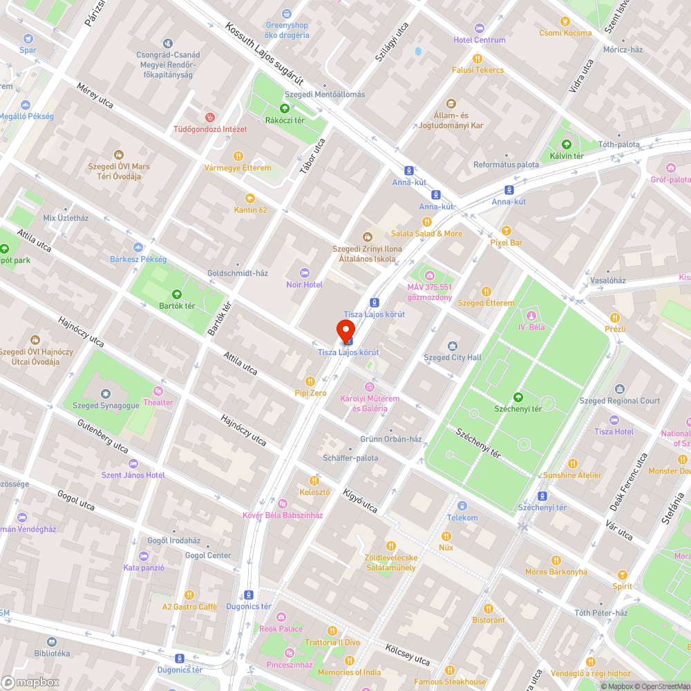 Rozsdás, eldeformálódott szemetes bejelentés helye