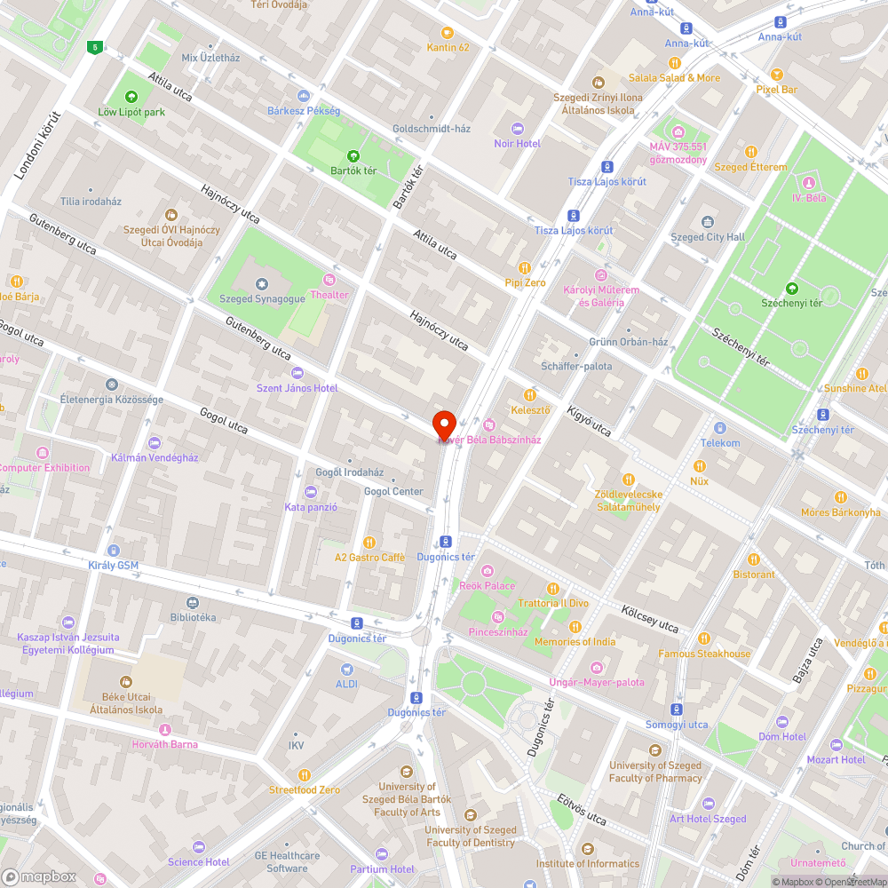 Megrongálódott, balesetveszélyes poller bejelentés helye