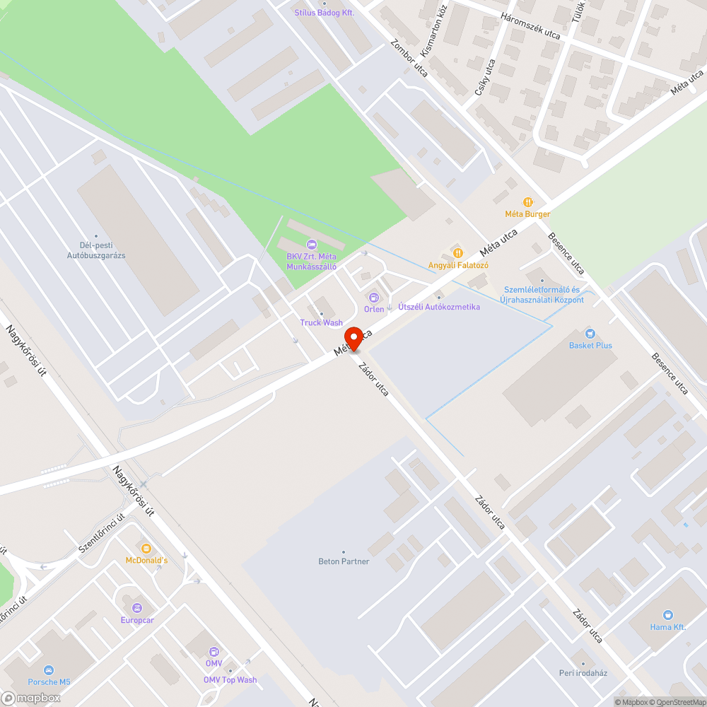 Fényterelő hiány bejelentés helye