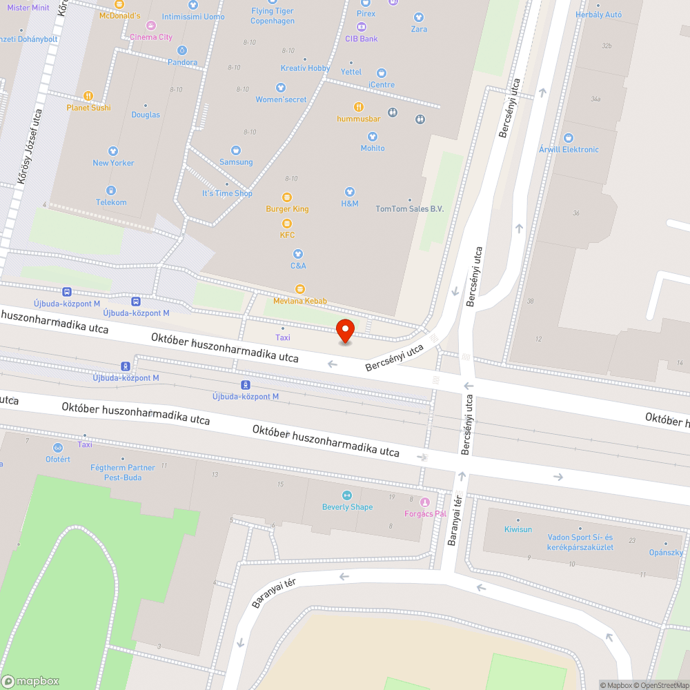 Aszfalt felgyűrődés bejelentés helye