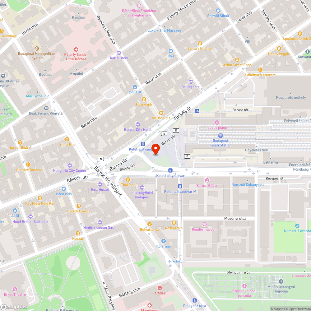 Hiányzó metró-irány jelzések bejelentés helye