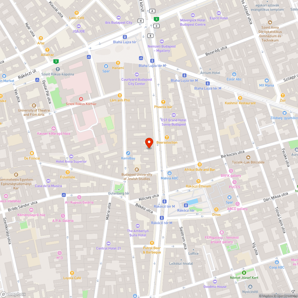 Járdán parkolás bejelentés helye