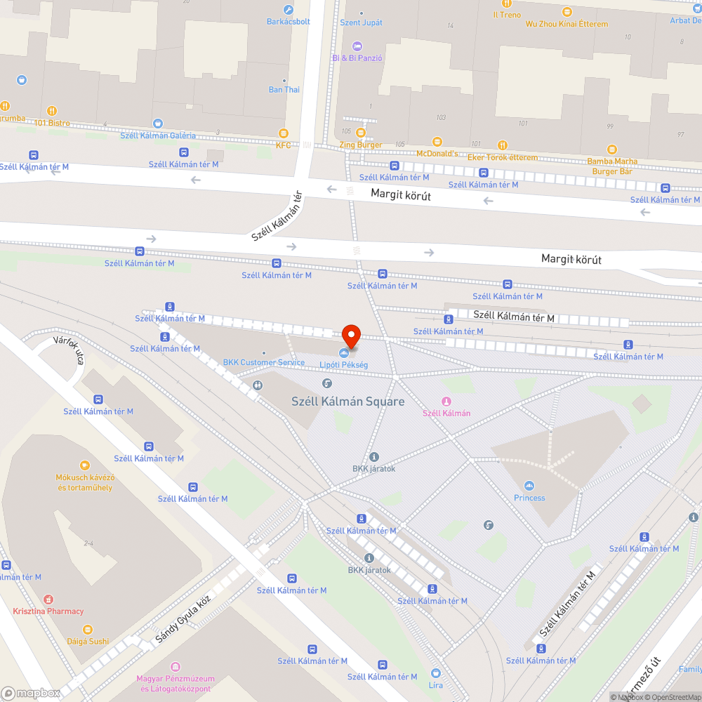 Széll Kállmán tér balesetveszély !!SÜRGŐS!! bejelentés helye