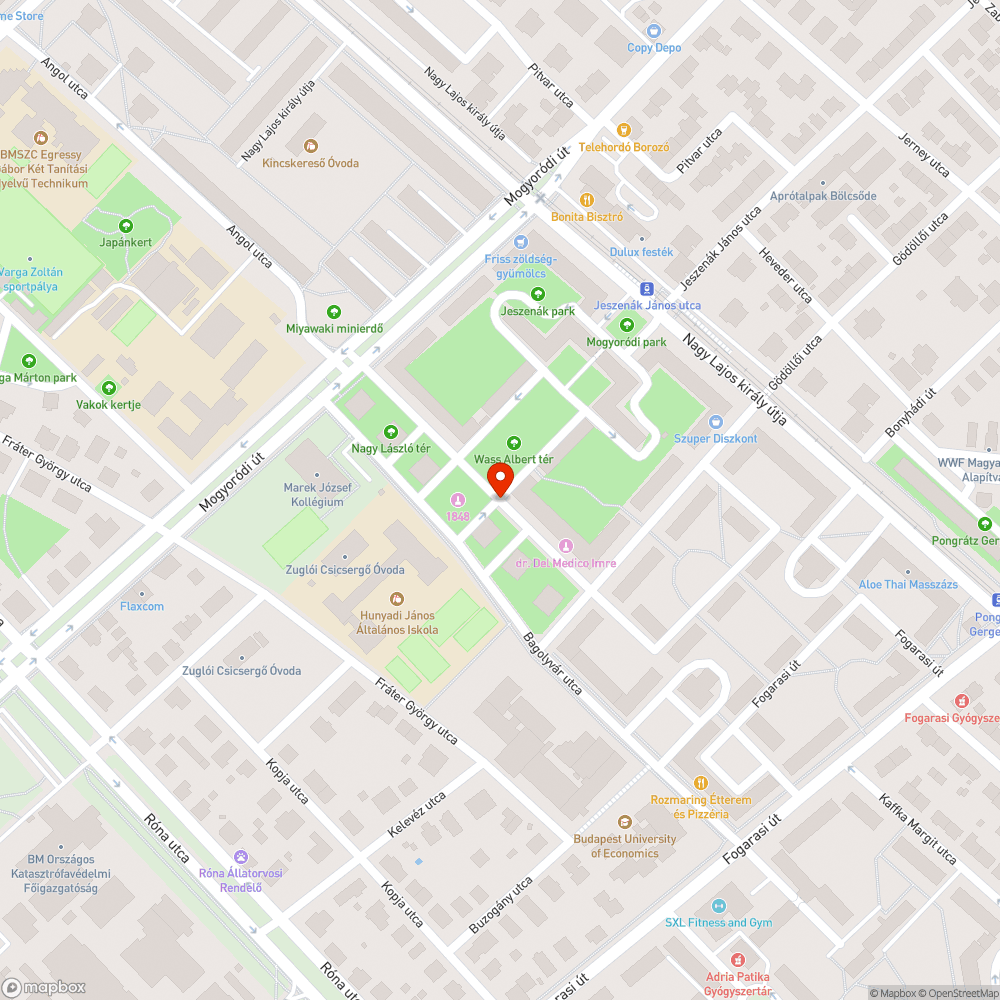 Hiányzó tábla bejelentés helye