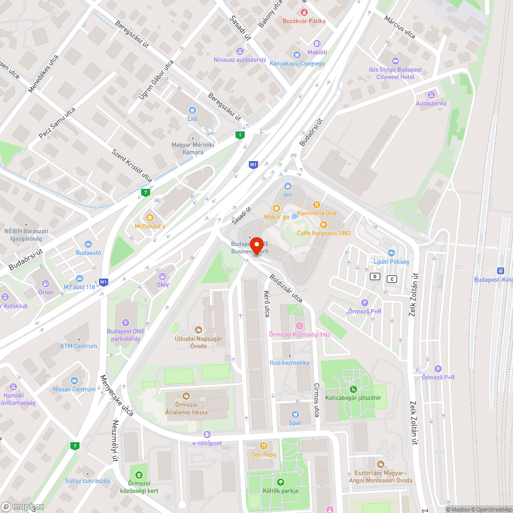 Szemetes buszmegállók és környékük bejelentés helye