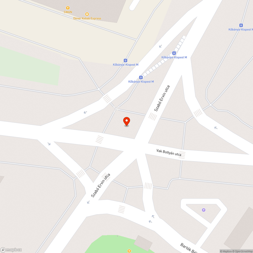 Javítandó jelzőlámpa bejelentés helye