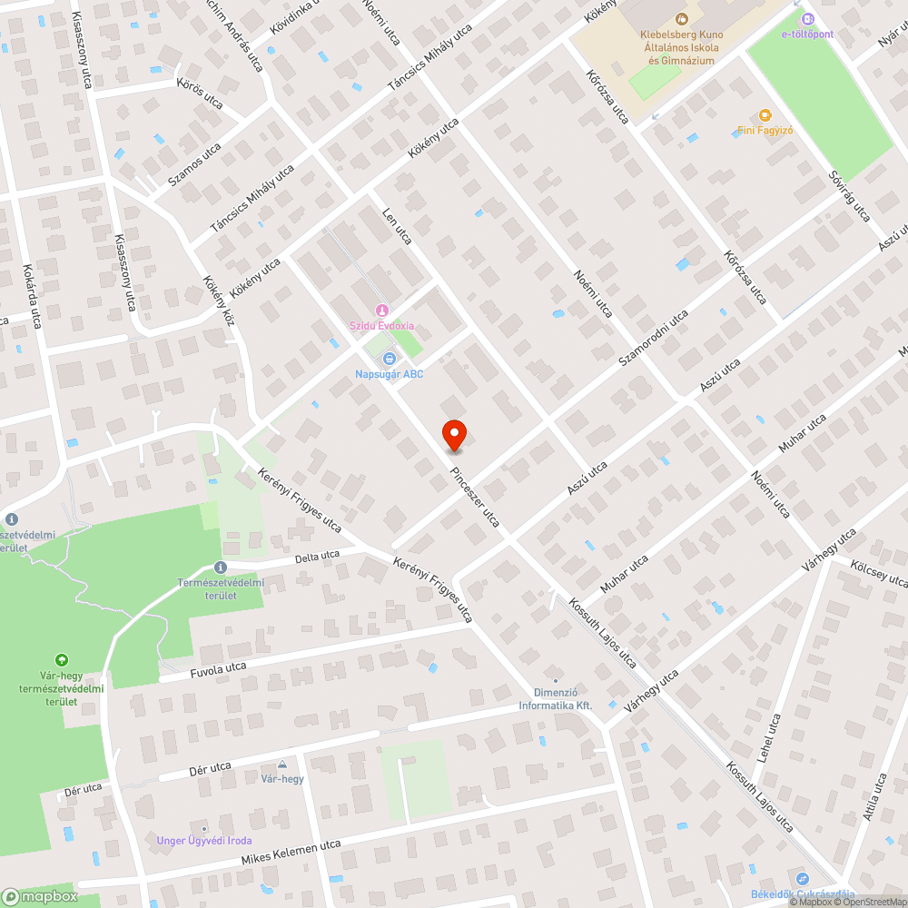 Ronda, elhanyagolt, balesetveszélyes bódé bejelentés helye