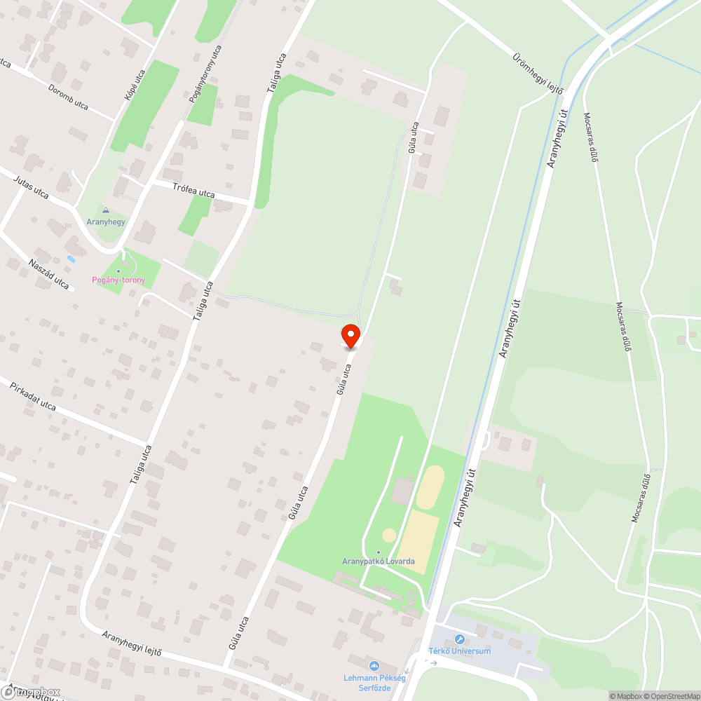 Illegális szemétlerakás bejelentés helye