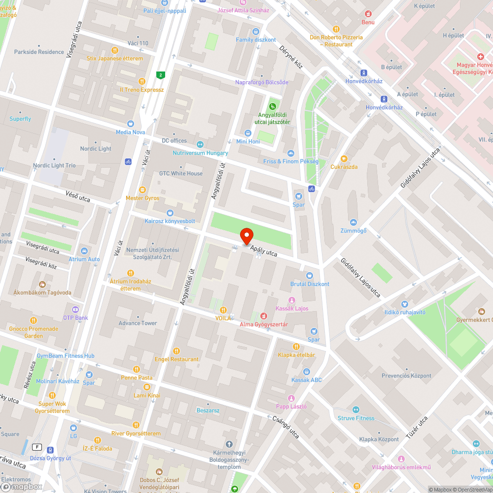 Apály utca egyik oldalát építési törmelék illegális lerakodására használják bejelentés helye