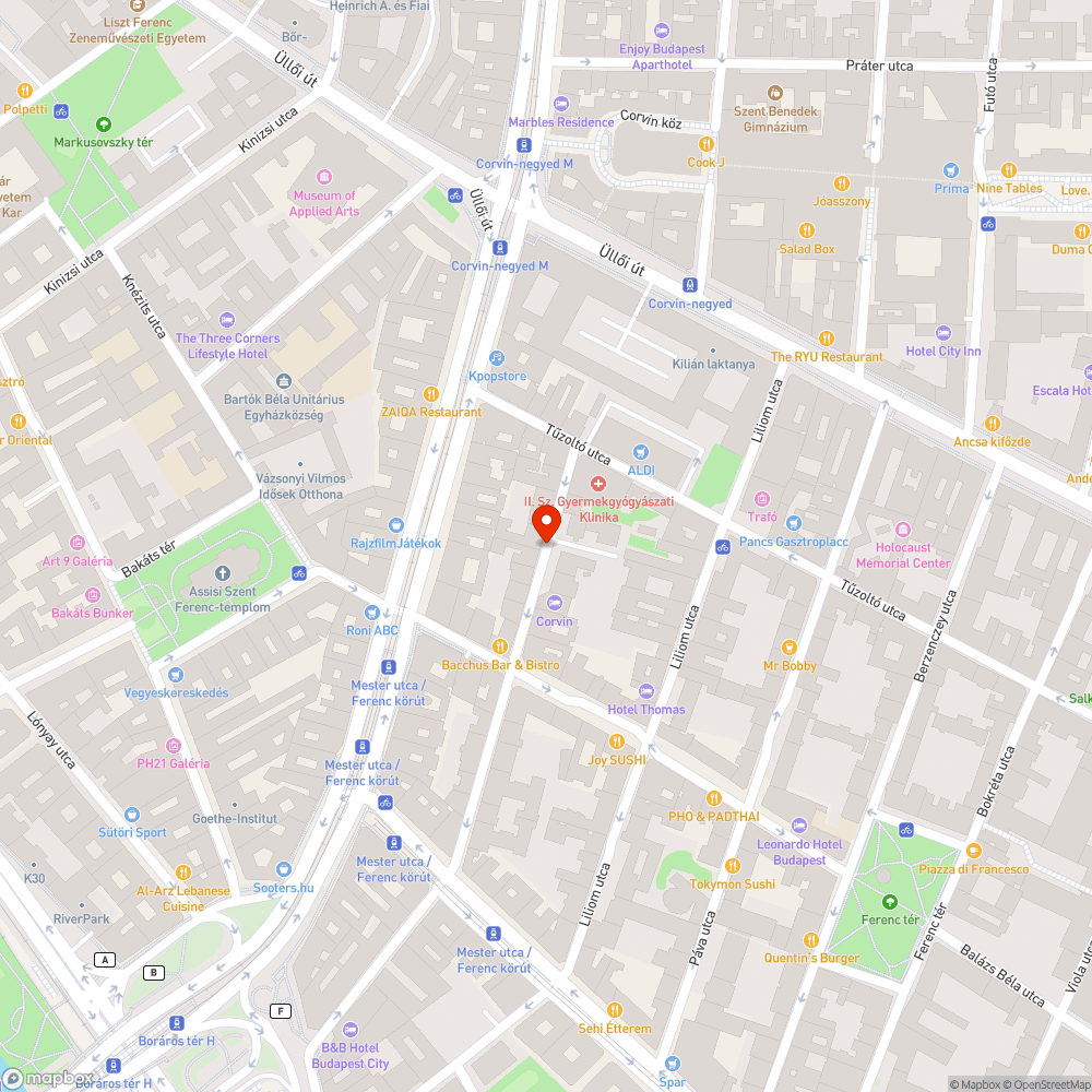 kilazult, megsüllyedt, töredezett térkő bejelentés helye