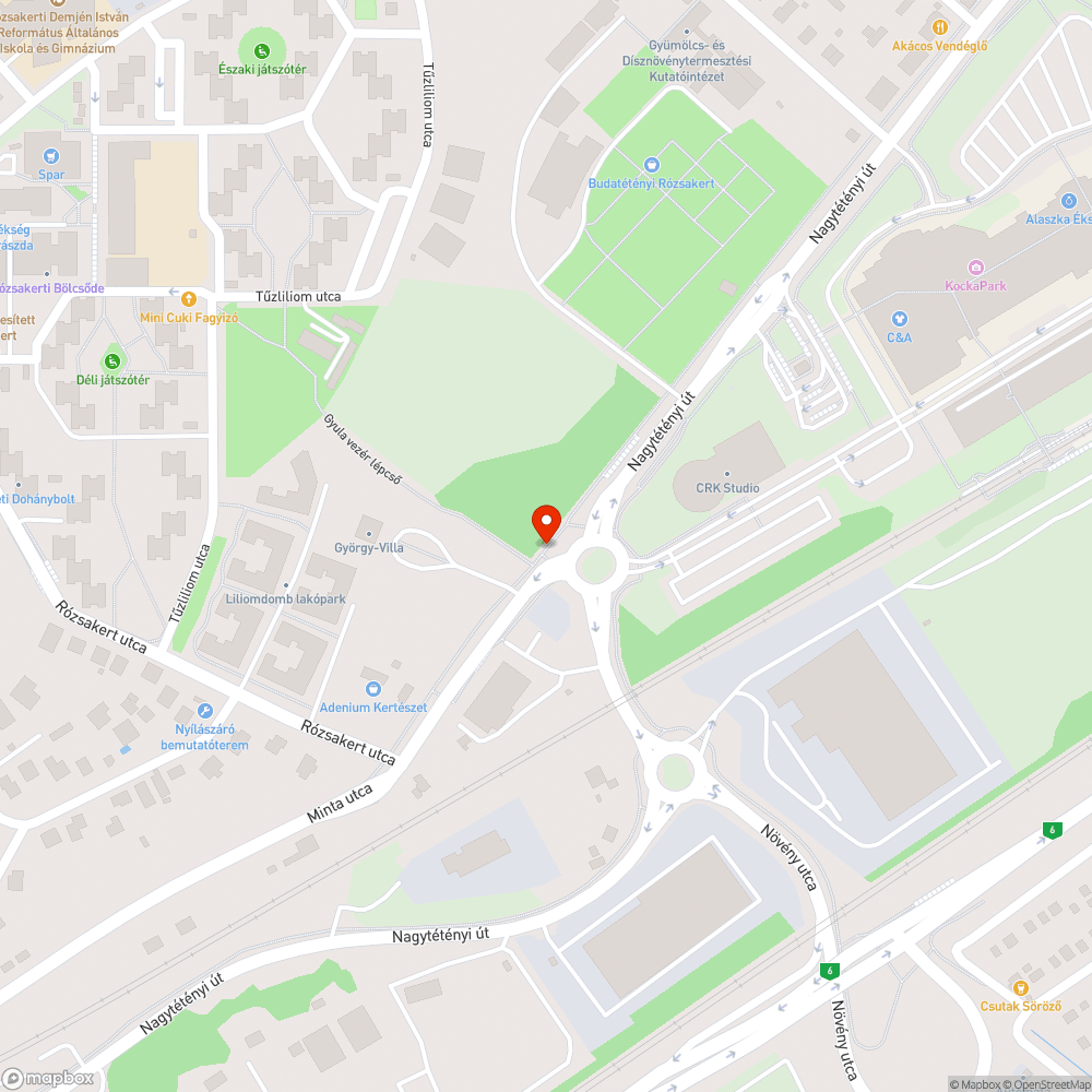 Megrongált, összefirkált tábla bejelentés helye