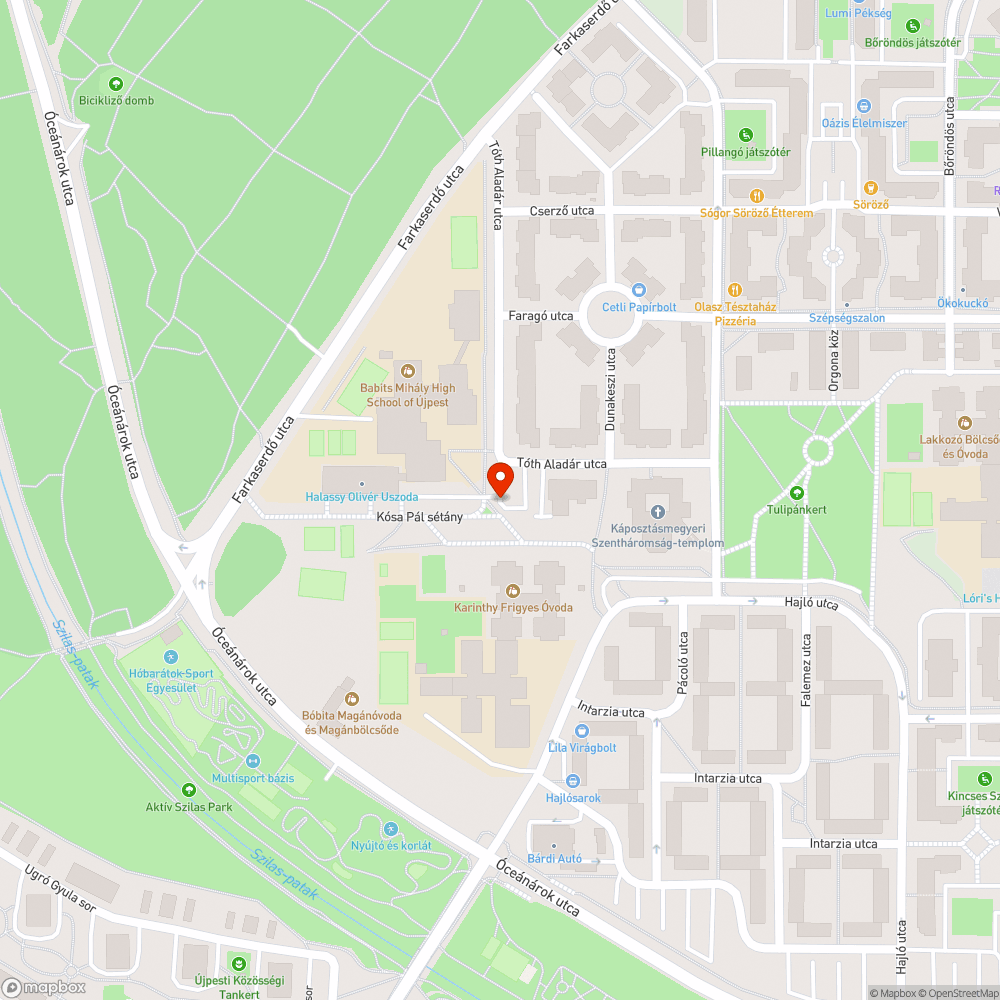 szétautózták a virágágyást bejelentés helye