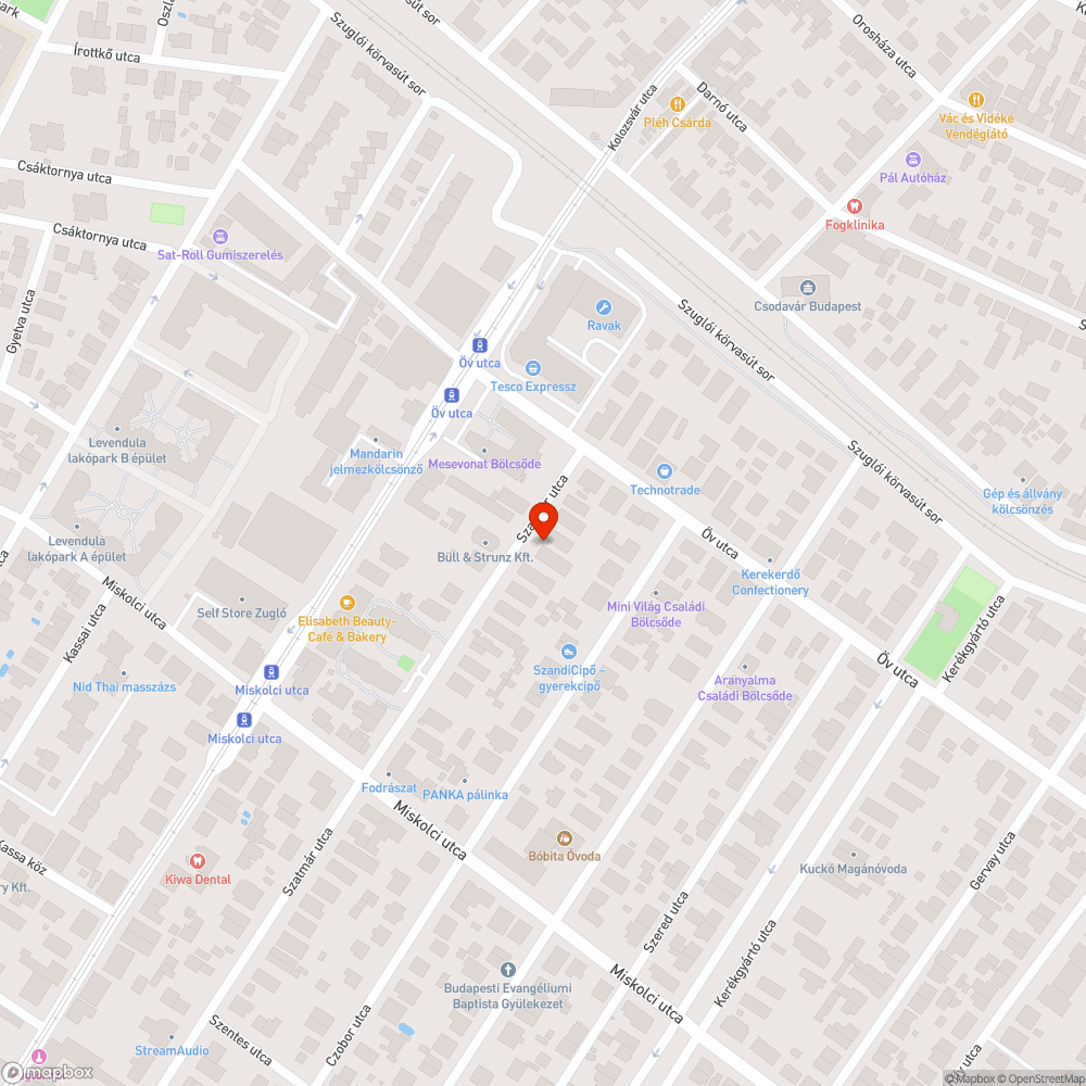 Rendszám nélküli roncs bejelentés helye