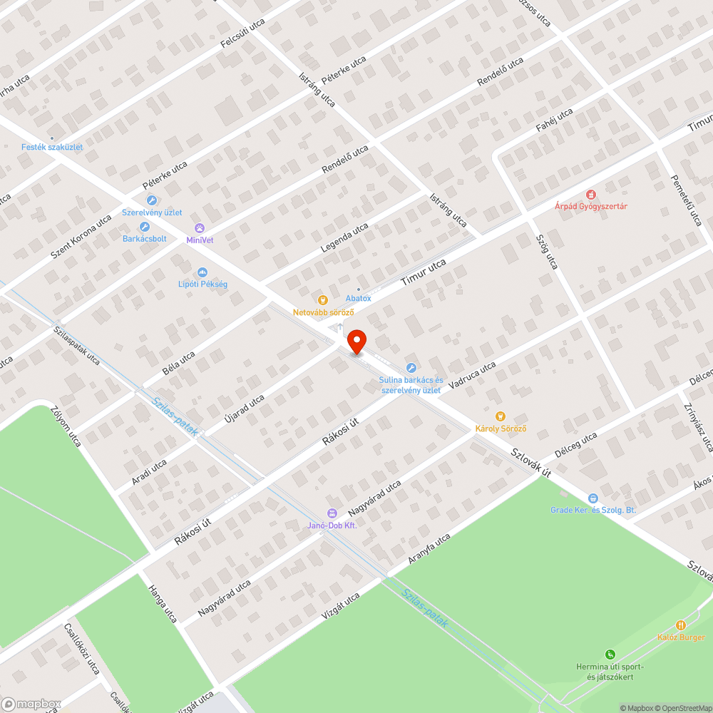 Kilógó kötelek bejelentés helye