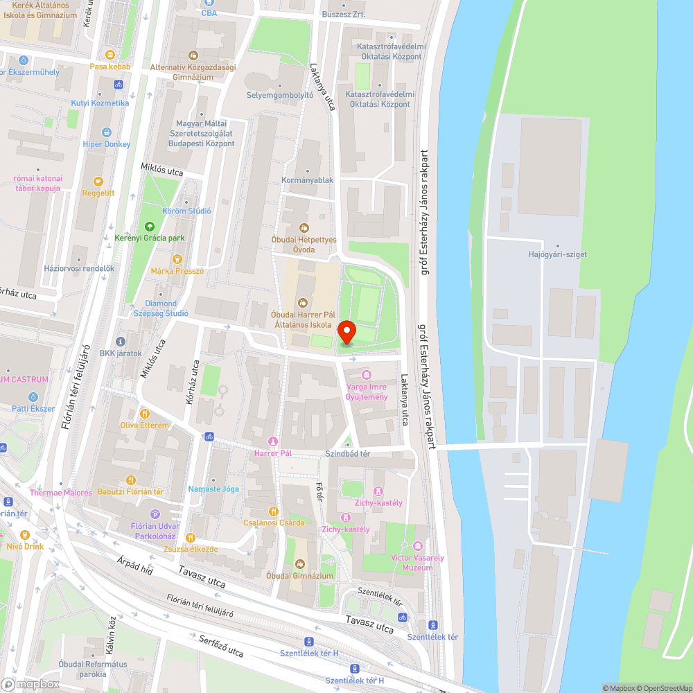 Fémrács bejelentés helye