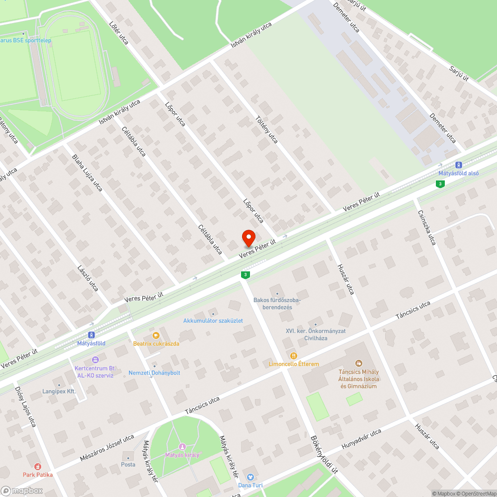 Szabálytalan parkolás bejelentés helye