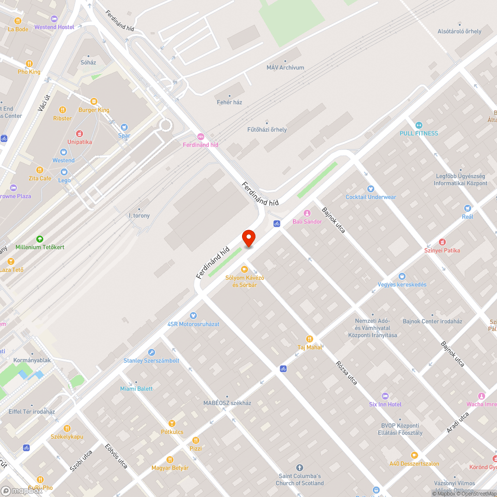 kiszáradt/beteg fák bejelentés helye