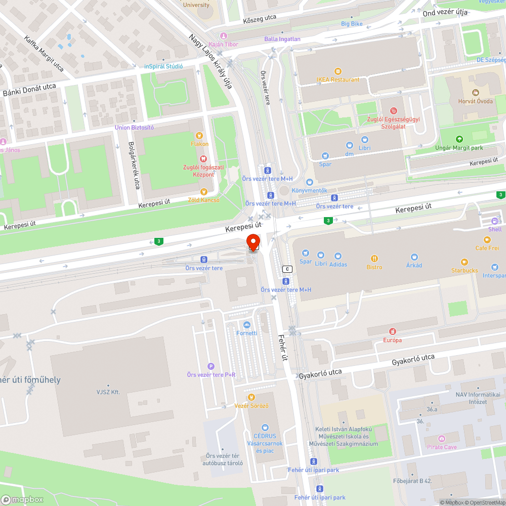 Berepedt üveg bejelentés helye