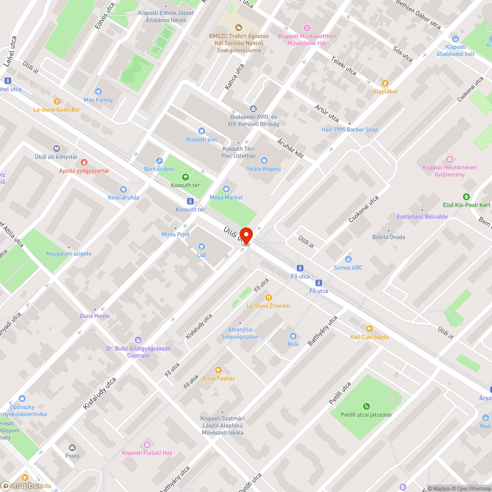 Fedetlen lámpaoszlop-vezetékek bejelentés helye