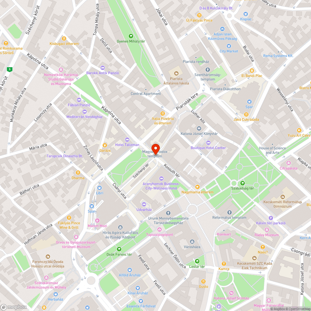 Kilazult parkolásgátló oszlop a Görögtemplom utcában bejelentés helye