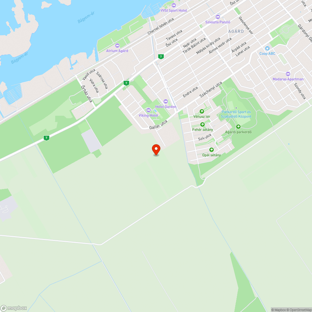 Autógumik a Holdfény sétánynál bejelentés helye