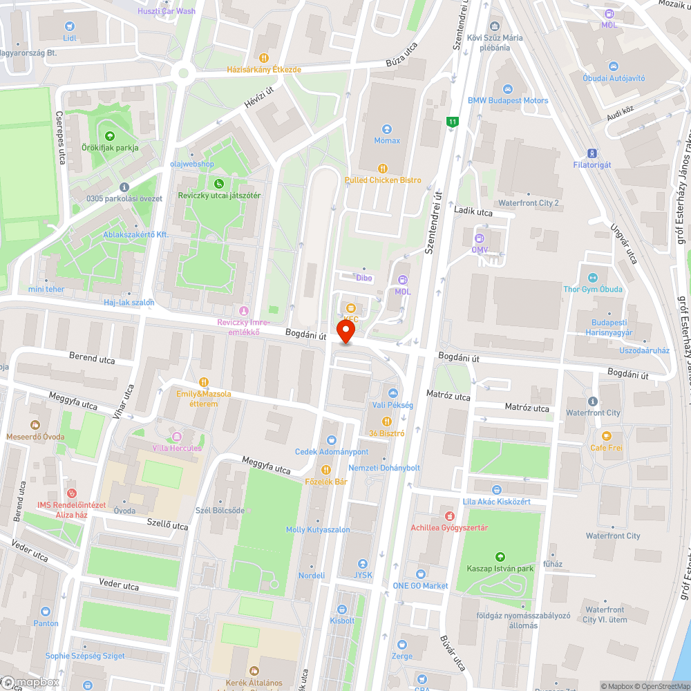 Megszűnt a parkoló bejelentés helye