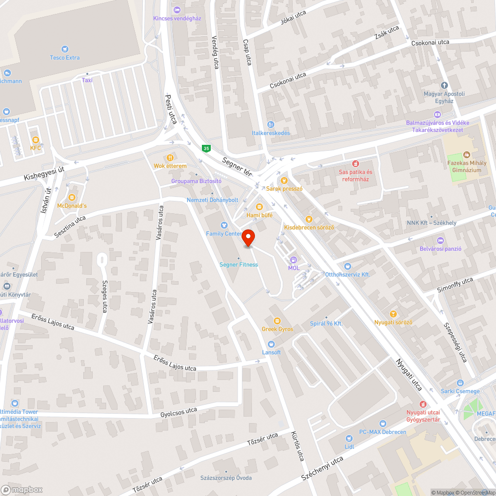 Rendszeres járdán parkolás bejelentés helye