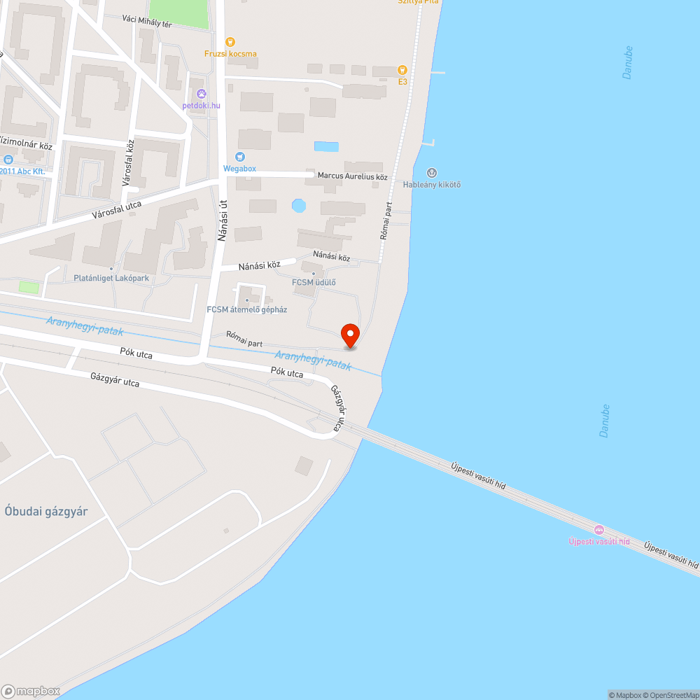 Graffitis tábla bejelentés helye