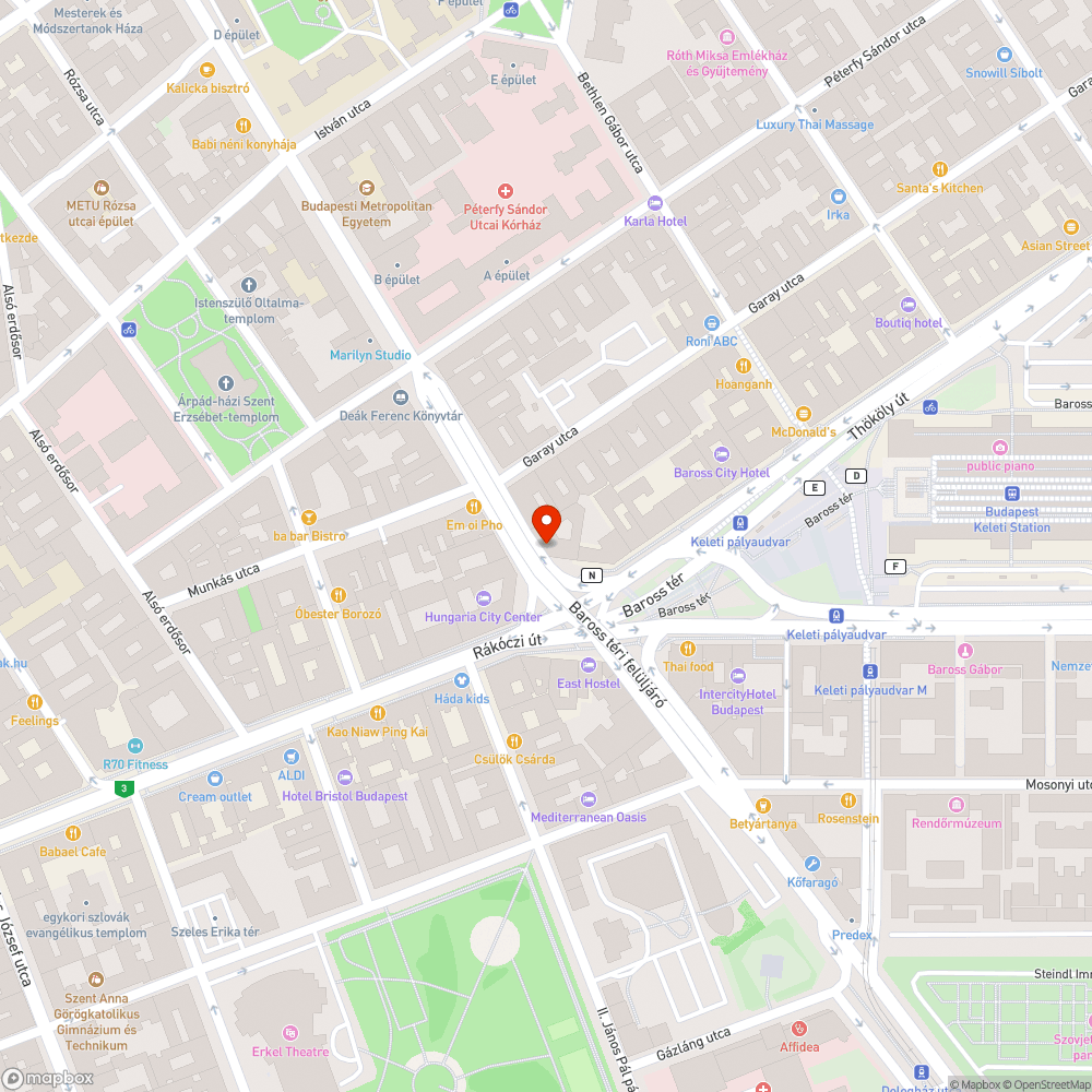 Fedlap bejelentés helye