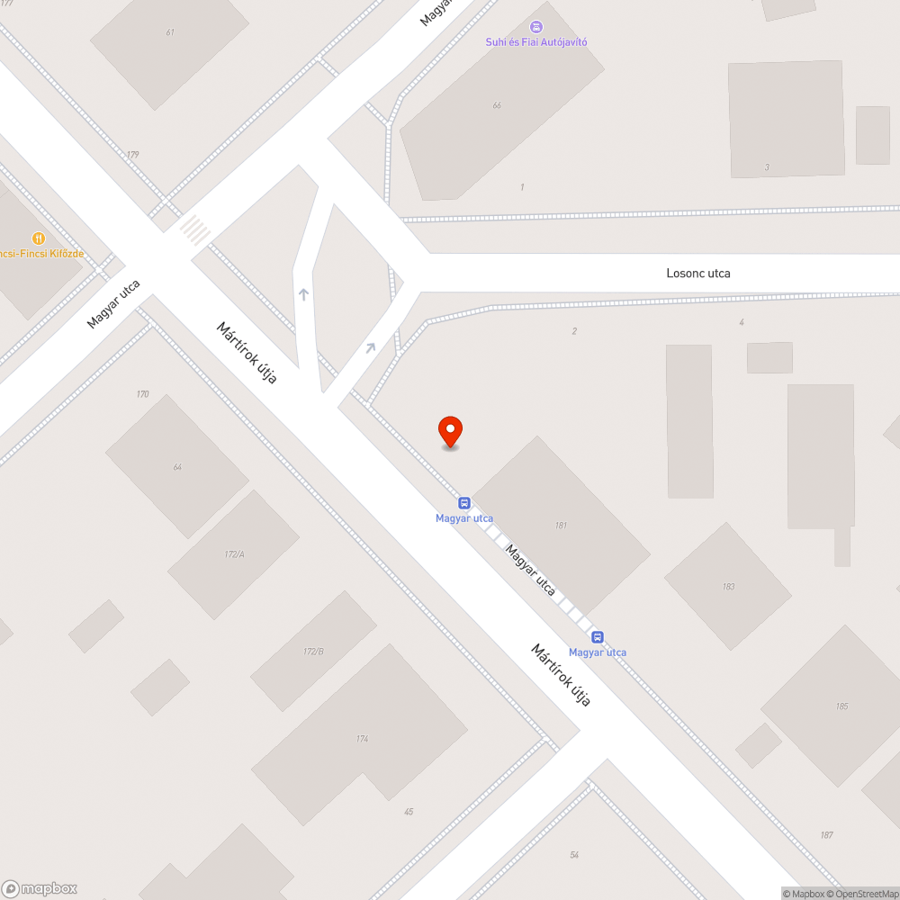 Graffitis tábla bejelentés helye