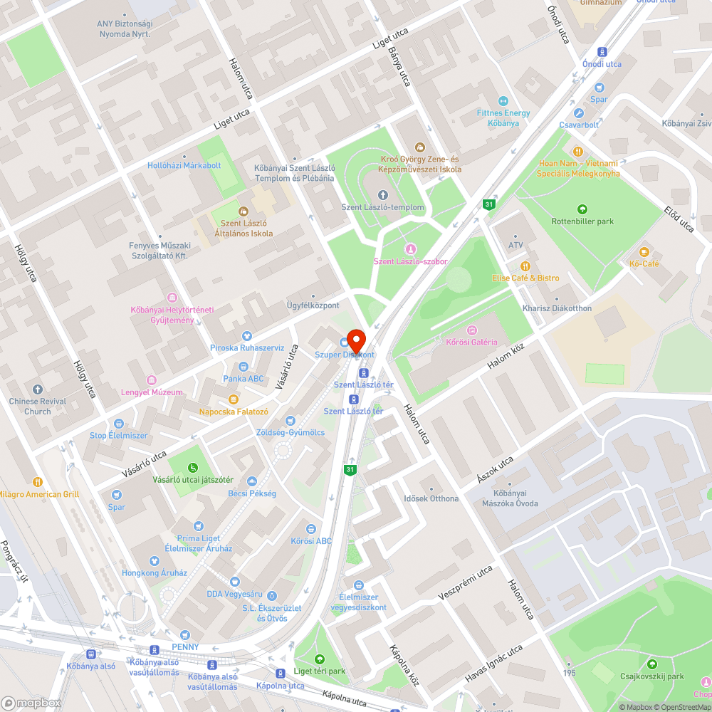 Hiányzó fényterelő bejelentés helye