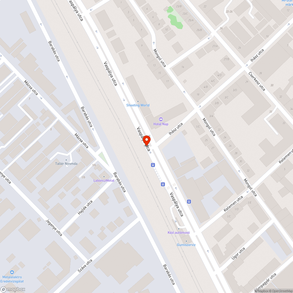 Buszmegálló oszlopa, táblái bejelentés helye