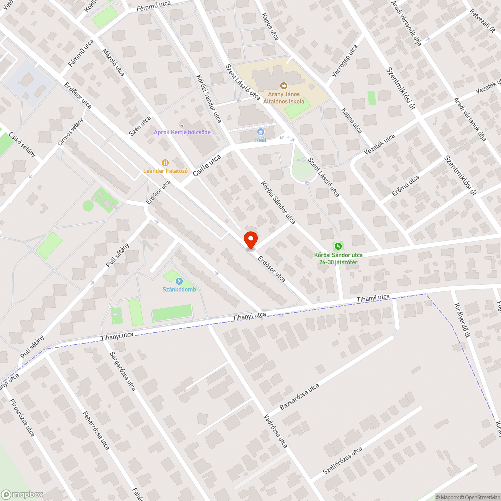 A szürke ötven árnyalata útburkolata bejelentés helye