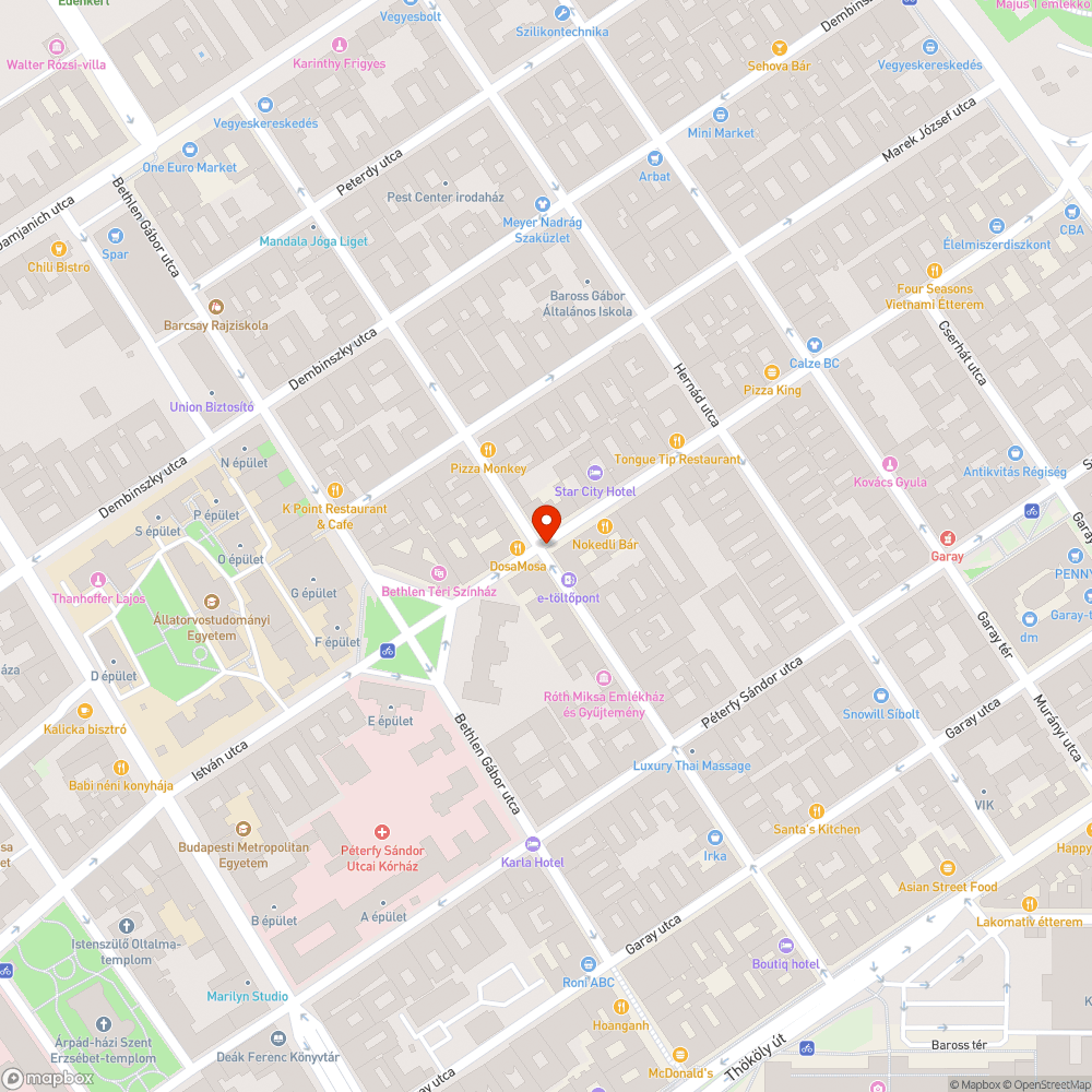 Szétesett doboz bejelentés helye