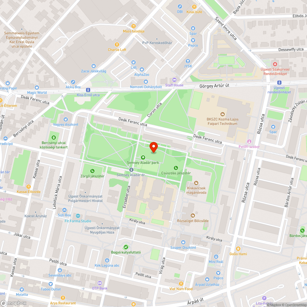 Hiányzó kerítéselem bejelentés helye