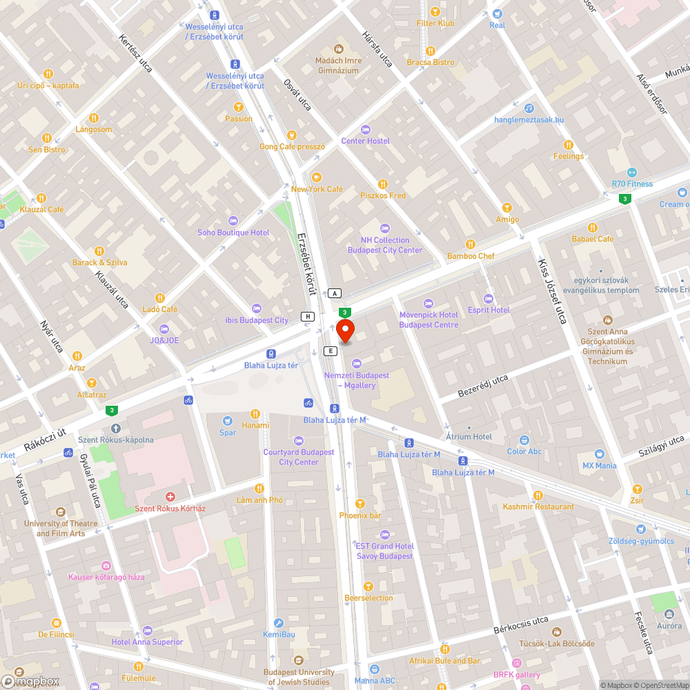 Festés a Blaha egyik villanyoszlopának bejelentés helye