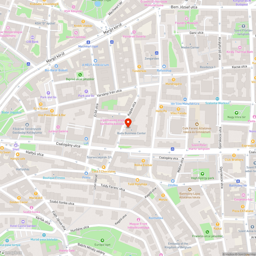 Járdán parkoló autók bejelentés helye