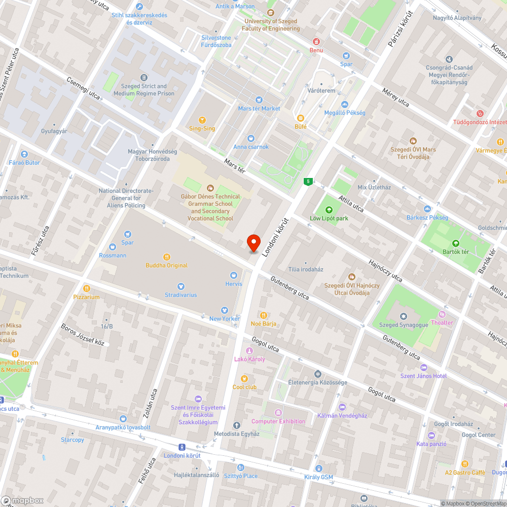 Balesetveszélyes közvilágítási oszlop bejelentés helye