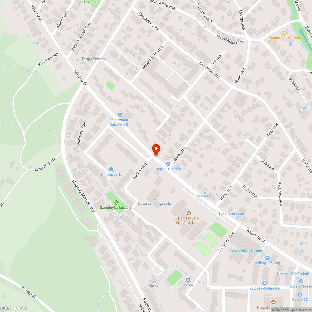 Rozsdás, nem zárható szerelődoboz bejelentés helye