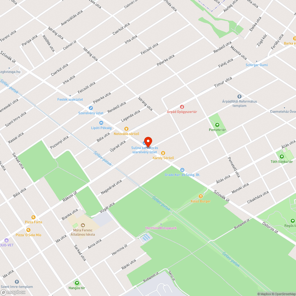 Meghajlott tábla bejelentés helye