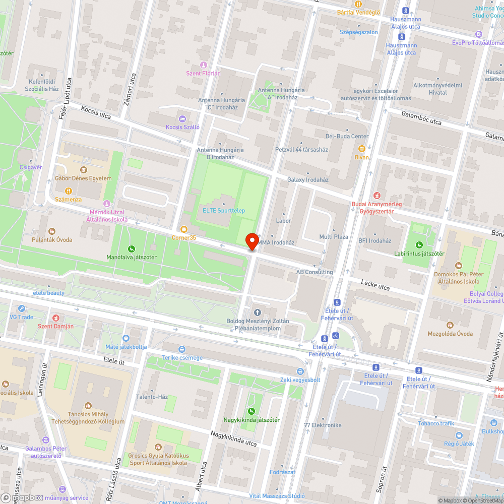 Kitakart utcanévtábla bejelentés helye