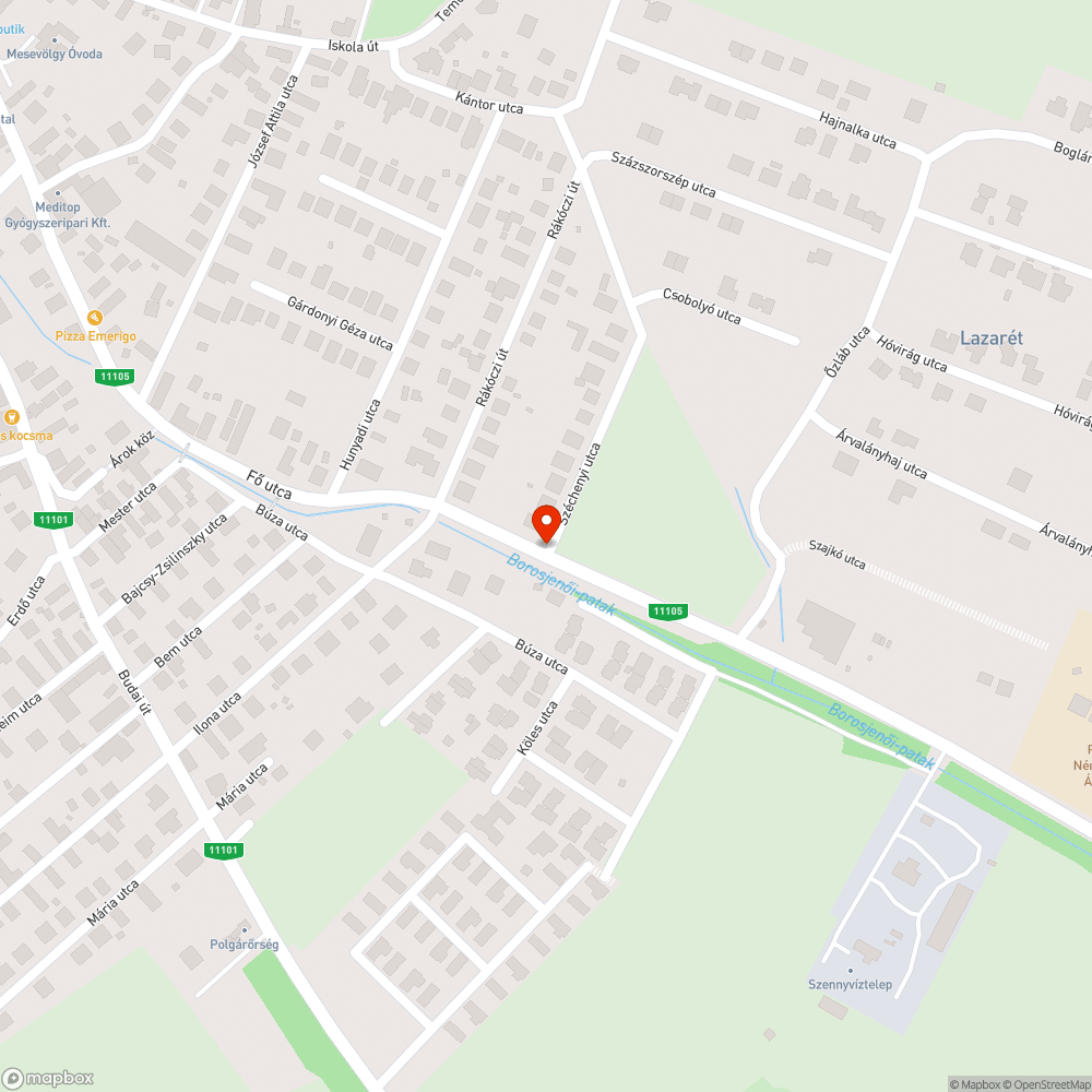 Zebra és közvilágítás hiánya bejelentés helye