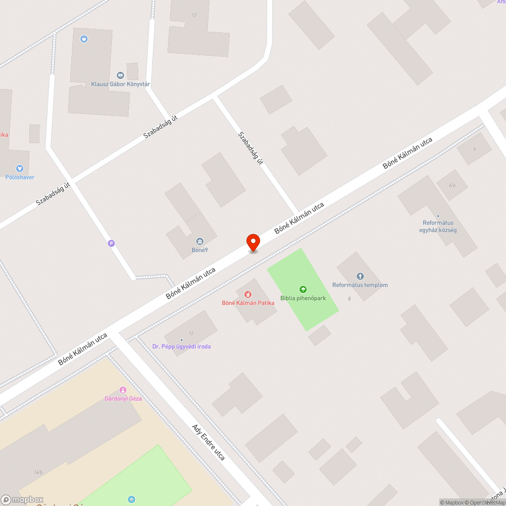 Hiányos töredezett útpadka bejelentés helye