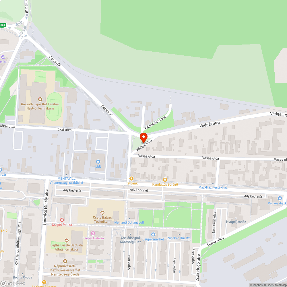 Illegális hulladék bejelentés helye