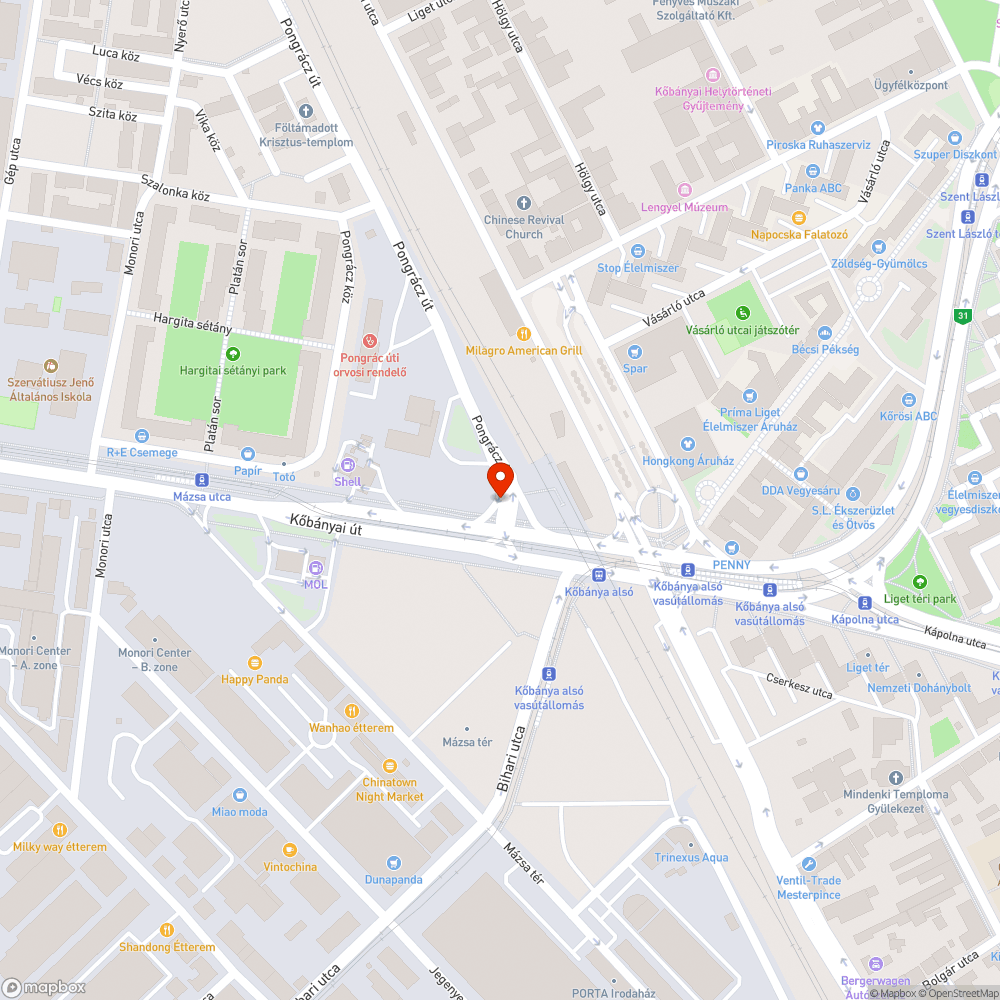 Ferde utcanévtáblaoszlop bejelentés helye